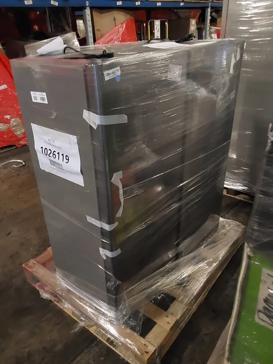 PALLET OF TWO HISENSE RR220D4ADF 52CM FREESTANDING RETRO FRIDGES