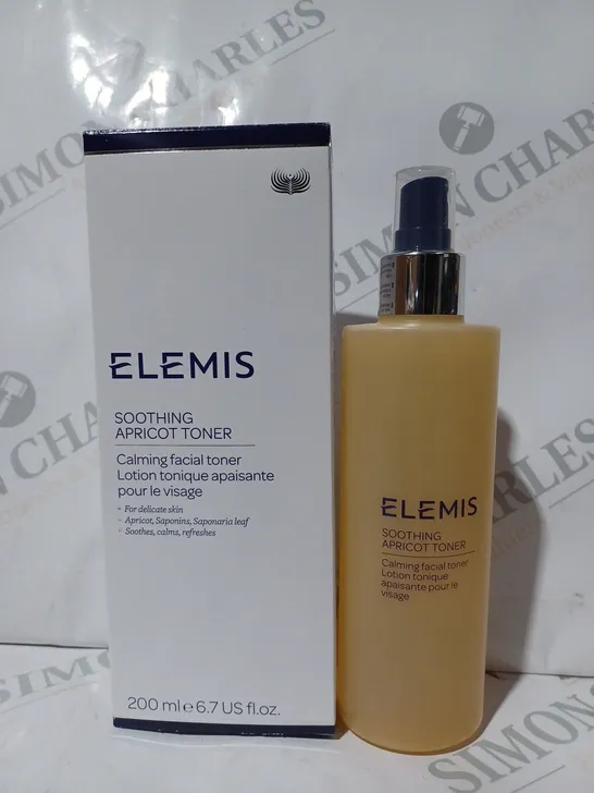 BOXED ELEMIS SOOTHING APRICOT TONER (200ML)