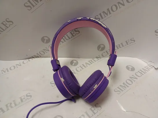 BOXED YOMUSE ON-EAR FOLDABLE HEADPHONES C89 PINK/PURPLE