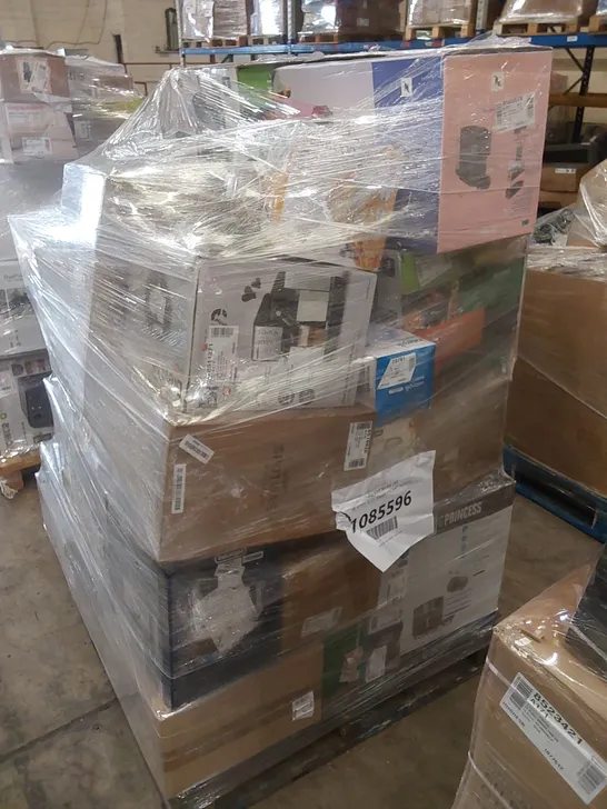 PALLET OF APPROXIMATELY 37 UNPROCESSED RAW RETURN HOUSEHOLD AND ELECTRICAL GOODS TO INCLUDE;