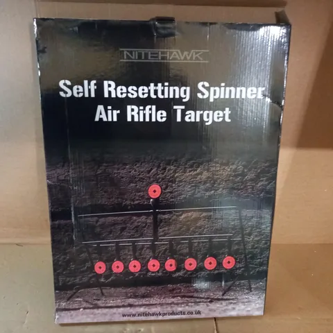 BOXED NITEHAWK SELF RESETTING SPINNER AIR RIFLE TARGET