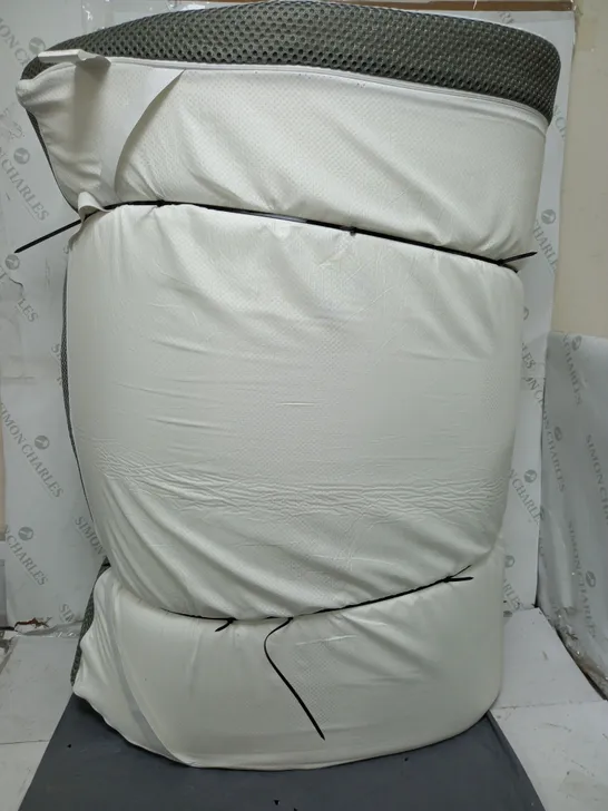 SINGLE MATTRESS TOPPER IN WHITE