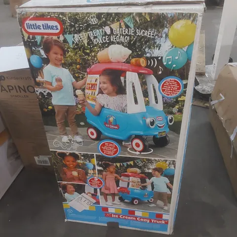 BOXED LITTLE TIKES ICE CREAM TRUCK