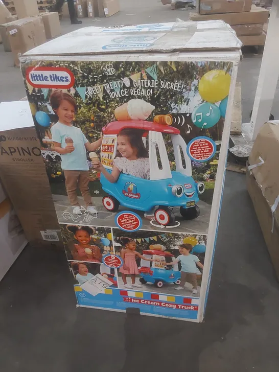 BOXED LITTLE TIKES ICE CREAM TRUCK