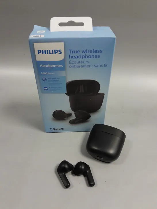 BOXED PHILIPS 2000 SERIES TRUE WIRELESS EARPHONES 