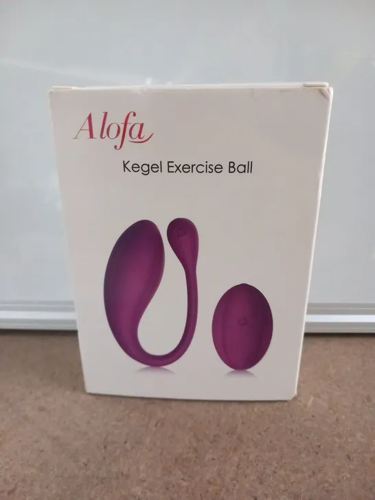 BOXED ALOFA KEGEL EXERCISE BALL