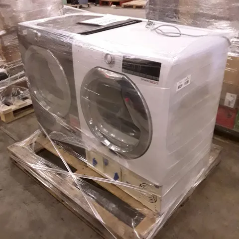 HOOVER H-DRY 300 CONDENSER TUMBLE DRYER BLACK AND HOOVER DYNAMIC NEXT HEAT PUMP TUMBLE DRYER