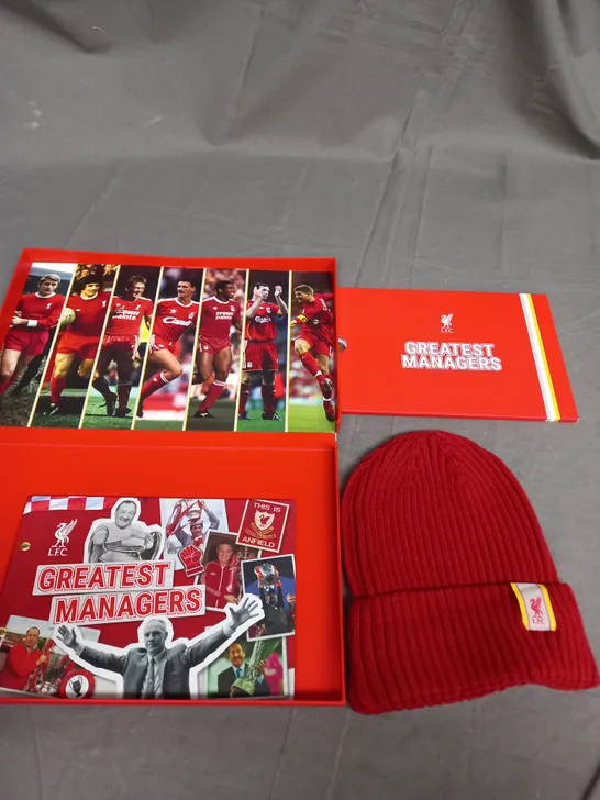 BOXED LIVERPOOL FOOTBALL CLUB 24-25 WITH BEANIE 