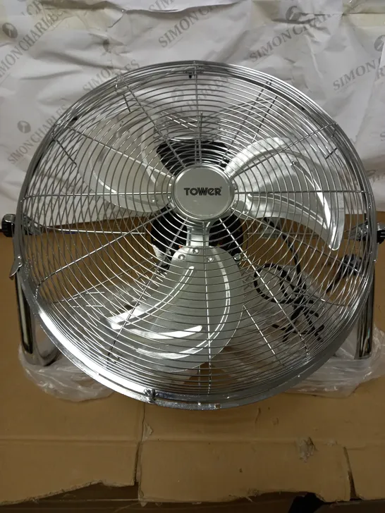 TOWER 18 INCH METAL HIGH SPEED VELOCITY FLOOR FAN