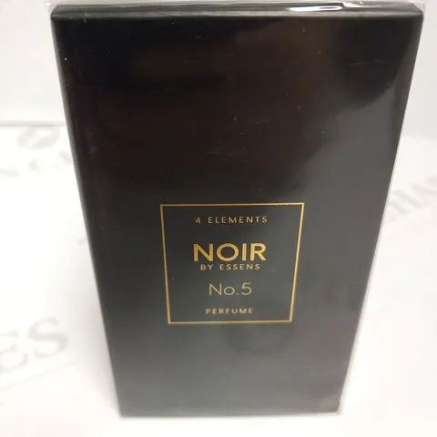 BOXED AND SEALED 4 ELEMENTS NOIR BY ESSENS NO.5 PERFUME 50ML