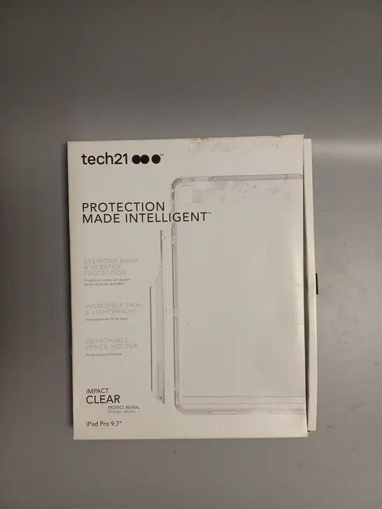 10 X BOXED TECH21 IMPACT CLEAR PROTECTIVE CASES FOR IPAD PRO 9.7" 