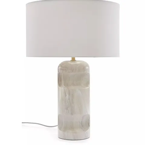 SCULPTURAL MARBLE TABLE LAMP