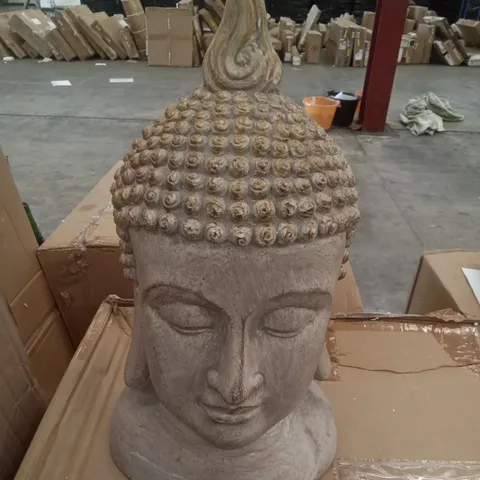 BOXED BUDDHA HEAD  