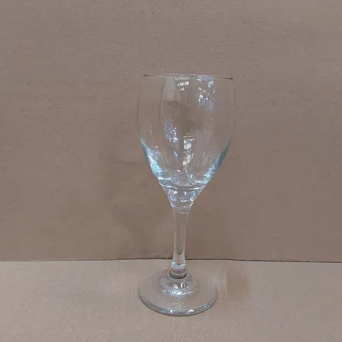 BOXED 12X LIBBEY 251ML TEARDROP WHITE WINE GLASSES (1 BOX)