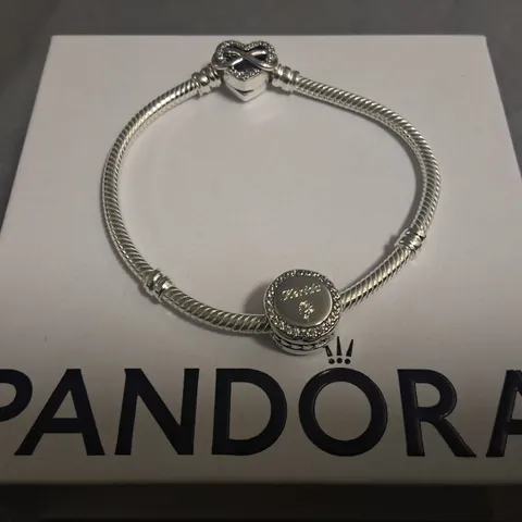 PANDORA INFINITY HEART BRACELET - S925