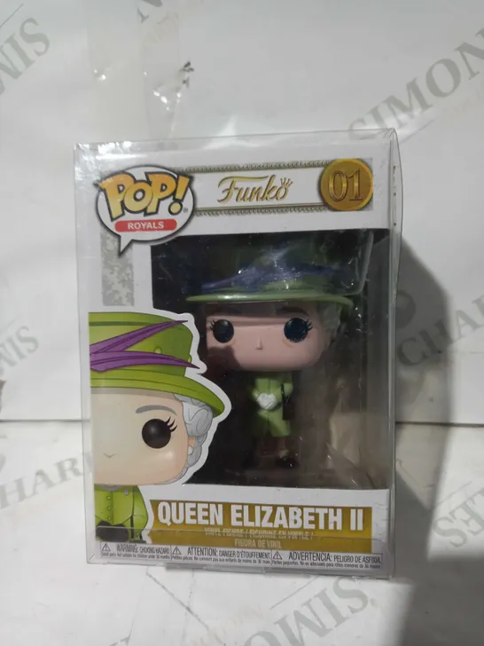 FUNKO POP ROYALS 01 QUEEN ELIZABETH II VINYL FIGURE