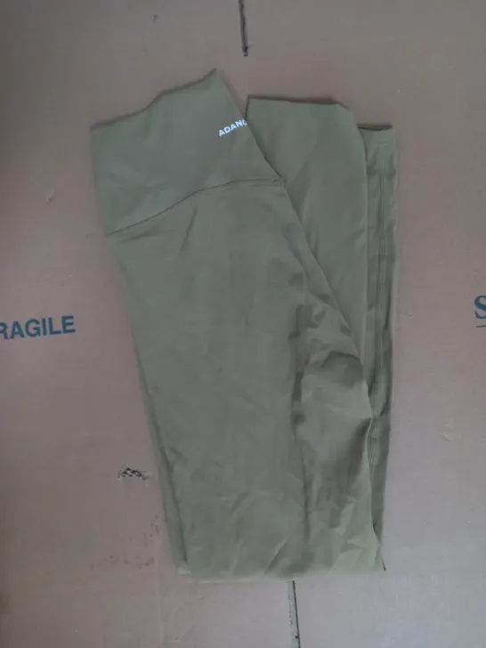 ADANOLA WORKOUT LEGGINGS IN KHAKI SIZE M