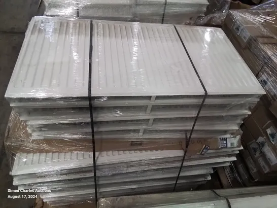 PALLET CONTAINING APPROXIMATELY 12 HOUSEHOLD CONVECTOR HEATED RADIATORS TYPE 22