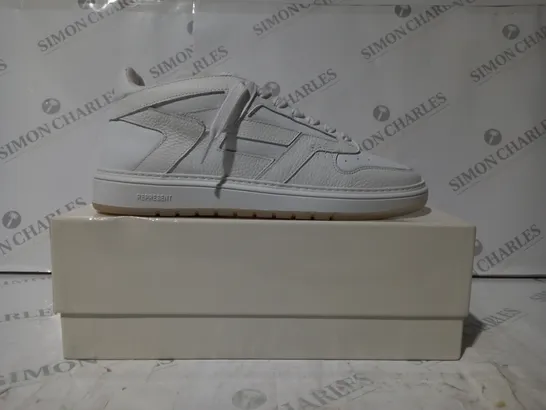 BOXED PAIR OF REPRESENT SHOES IN WHITE UK SIZE 11