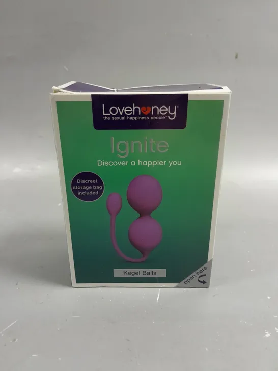 BOXED LOVEHONEY IGNITE KEGAL BALLS 