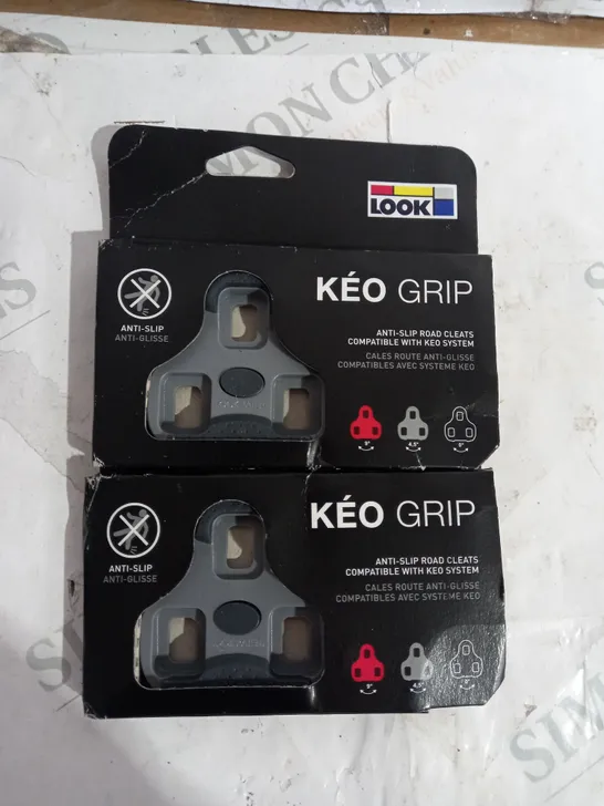 SET OF 2 KEOGRIP ANTI-SLIP ROAD CLEATS 