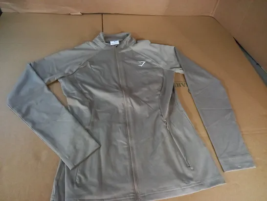 GYMSHARK ZIP THROUGH JACKET - M