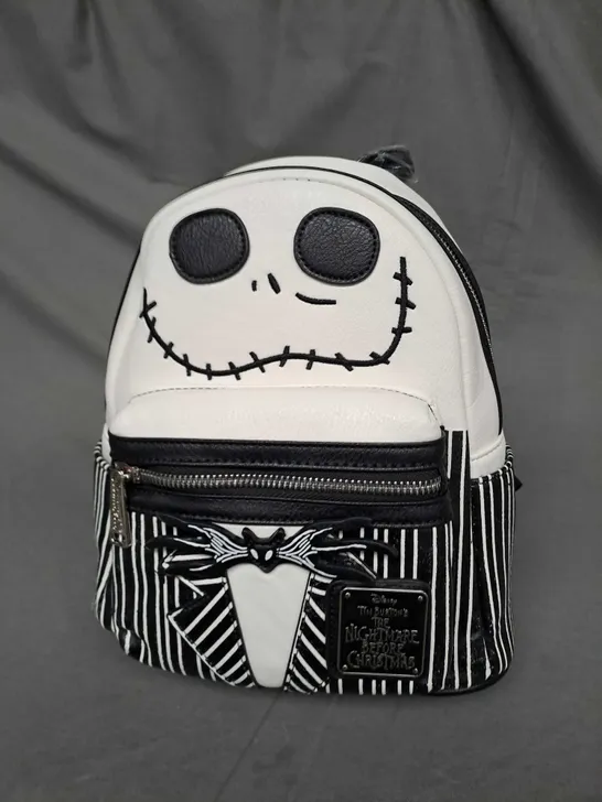 DISNEY TIME BURTONS THE NIGHTMARE BEFORE CHRISTMAS LOUNGEFLY BAG