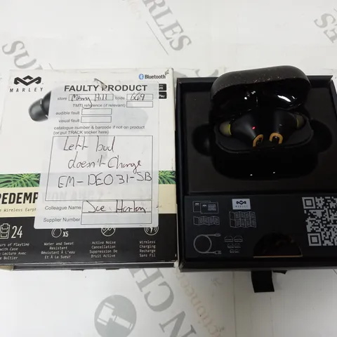 BOXED MARLEY REDEMPTION ANC 2 TRUE WIRELESS EARBUDS
