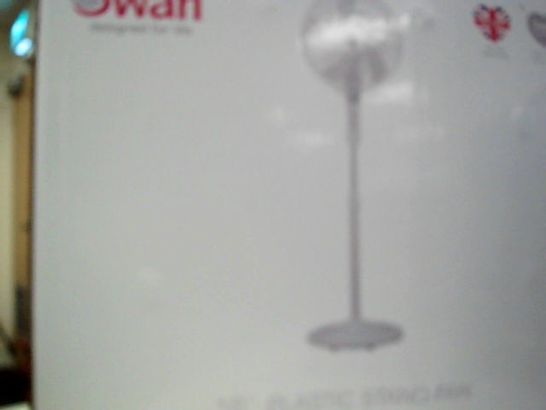 SWAN FREESTANDING STAND FAN - WHITE  RRP £34.99