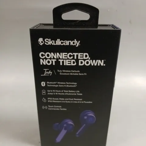 BOXED SKULLCANDY INDY TRUE WIRELESS EARPHONES 