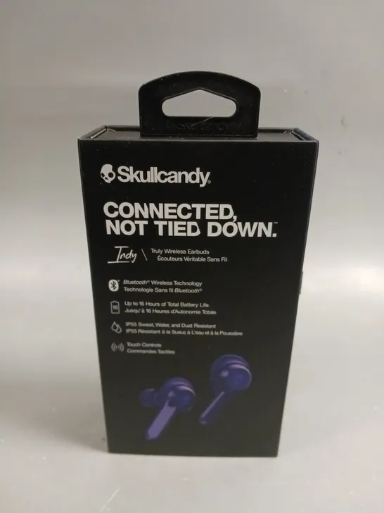 BOXED SKULLCANDY INDY TRUE WIRELESS EARPHONES 