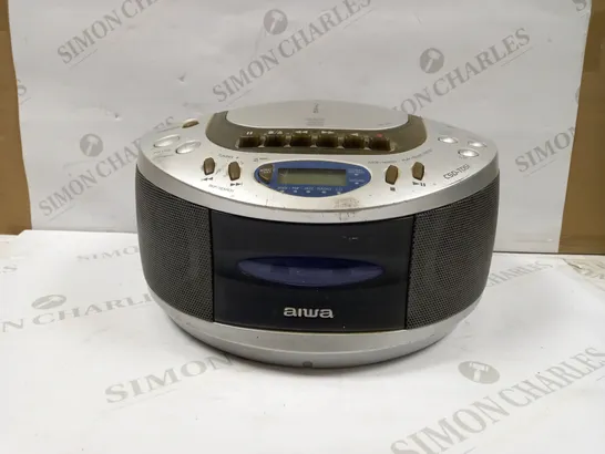 AIWA CD AND CASSETE PLAYER (CSD-TD51)