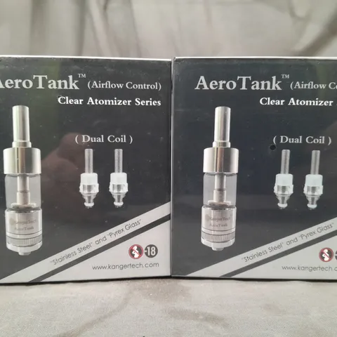 BOX OF APPROXIMATELY 10 X KANGER TECH AERO TANK (DUAL COIL)