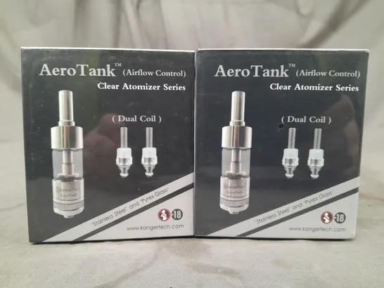 BOX OF APPROXIMATELY 10 X KANGER TECH AERO TANK (DUAL COIL)