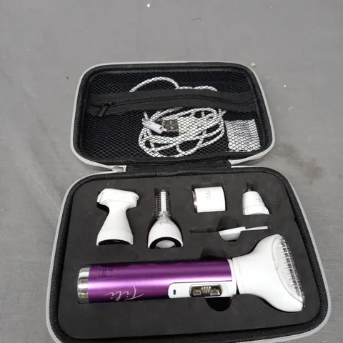 BOXED TILI 5-IN-1 MULTI-FUNCTION HAIR REMOVAL KIT PURPLE