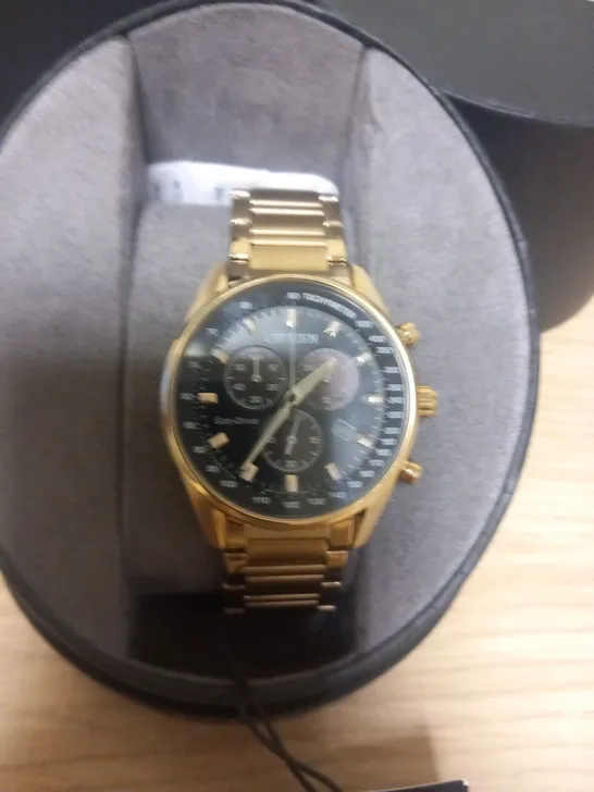 BOXED CITIZEN ECO DRIVE WRIST WATCH