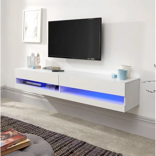 BOXED ALLON TV STAND GREY