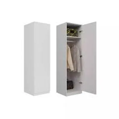 BOXED SD-50 BIEL BEDROOM WARDROBE - WHITE (2 BOXES)