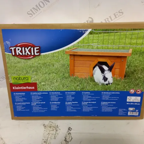BOXED TRIXIE SMALL ANIMAL HOME FOR RABBITS AND SMALL RODENTS
