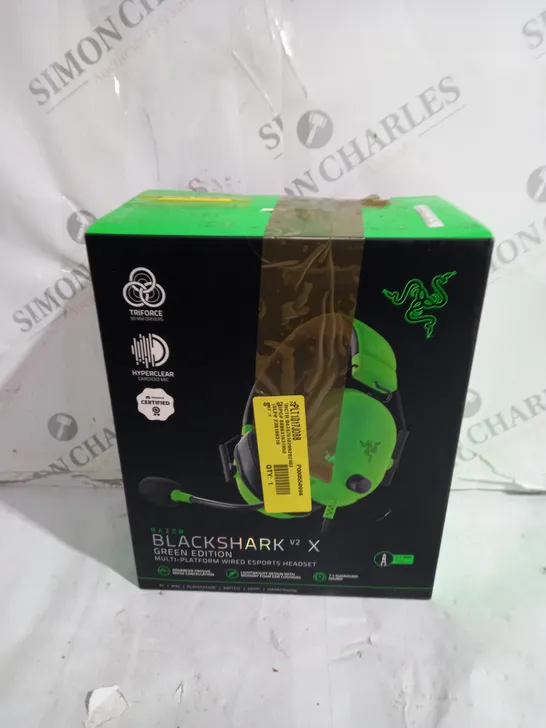 BOXED RAZER BLACKSHARK V2 X WIRED HEADSET 