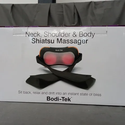 BOXED BODI-TEK SHIATSU MASSAGER