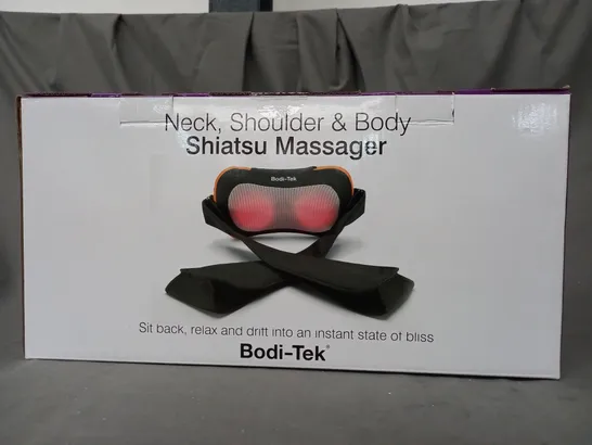 BOXED BODI-TEK SHIATSU MASSAGER