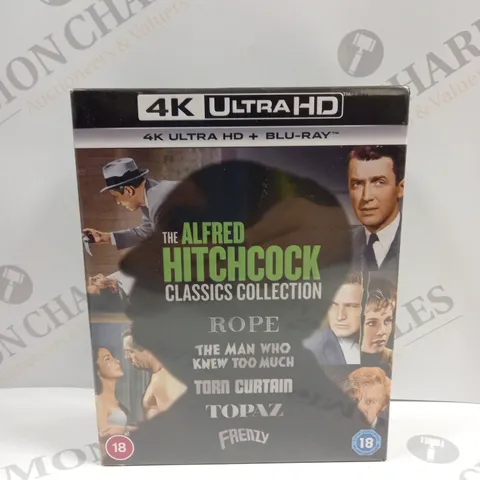 SEALED THE ALFRED HITCHCOCK CLASSICS COLLECTION BLU RAY SET 