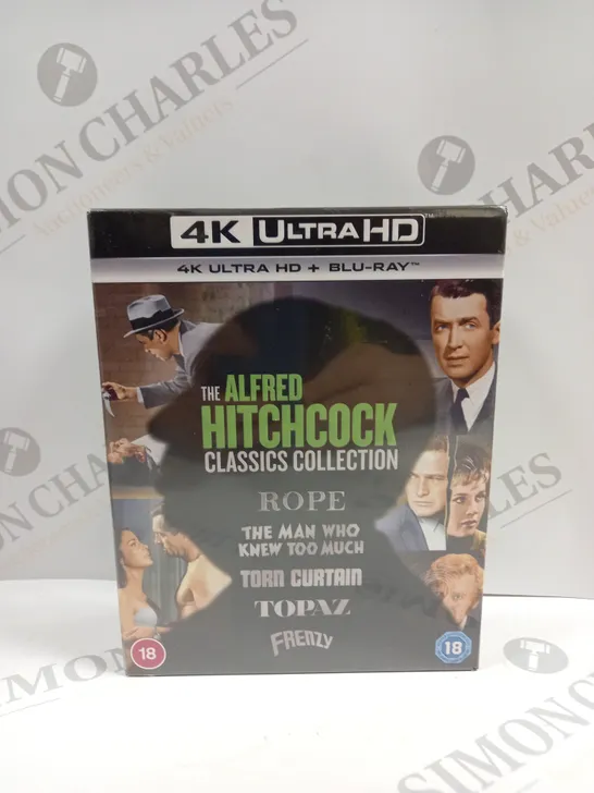 SEALED THE ALFRED HITCHCOCK CLASSICS COLLECTION BLU RAY SET 