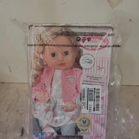 BOXED BABY ANNABELL LITTLE SOPHIA 