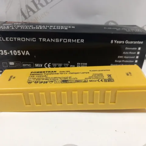 2 BOXED POWER TRAN ELECTRONIC TRANSFORMERS