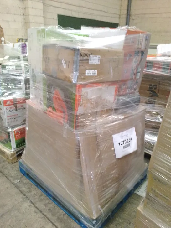 PALLET OF APPROXIMATELY 22 UNPROCESSED RAW RETURN HOUSEHOLD AND ELECTRICAL GOODS TO INCLUDE;