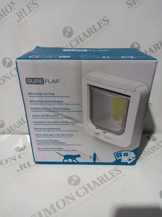 BOXED SURE FLAP MICROCHIPPED CAT FLAP