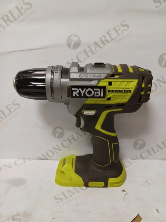 RYOBI 18V BRUSHLESS PERCUSSION DRILL (NO BATTERY)