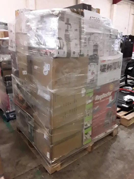 PALLET OF APPROXIMATELY 60 ASSORTED UNPROCESSED RAW RETURNS TO INCLUDE;